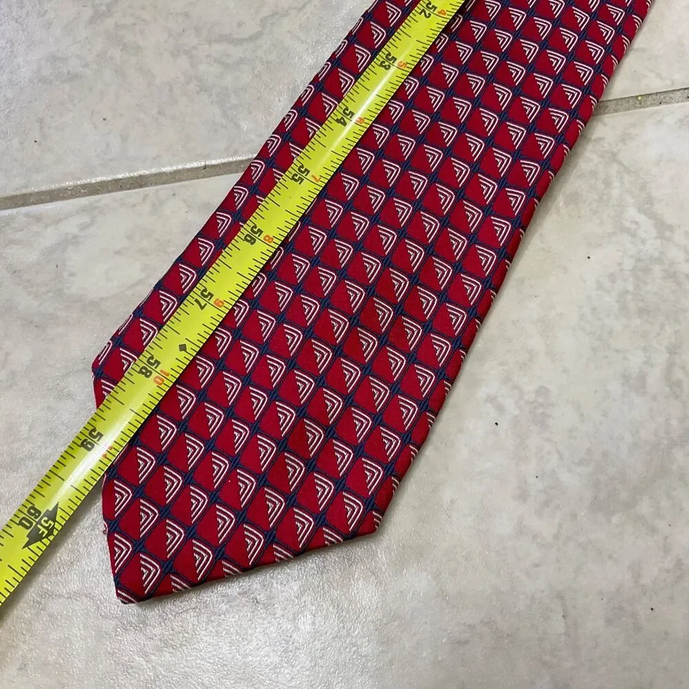 Lot Of 3 Brooks Brothers Makers 346 Ties Silk Striped Foulard 2- USA / England